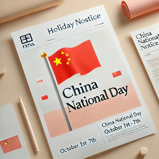FXTUL Holiday Notice: China National Day