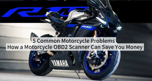 5 Common Motorcycle Problems – How a Motorcycle OBD2 Scanner Can Save You Money