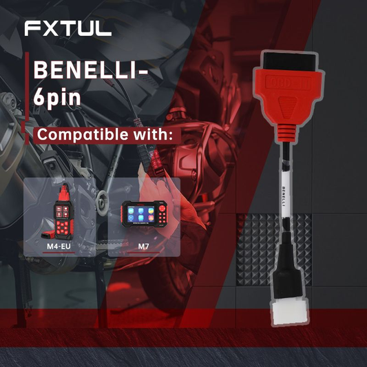 FXTUL Benelli 6-Pin Diagnostic Cable - M4-Asia/M7 Version Diagnostic Tool