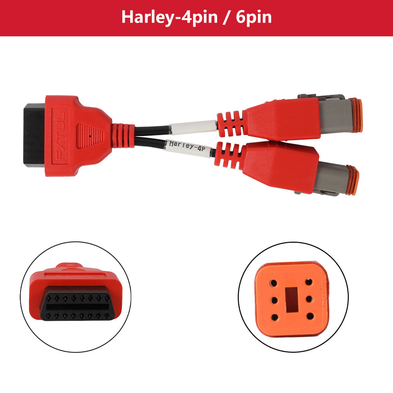 FXTUL Harley-4pin 6pin M7/M4-HD Motorcycle Diagnostic Tool