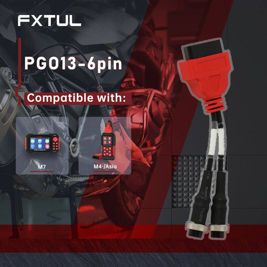 FXTUL PGO 6pin  CABLE - M4 Asia/M7 Motorcycle Diagnostic Tool