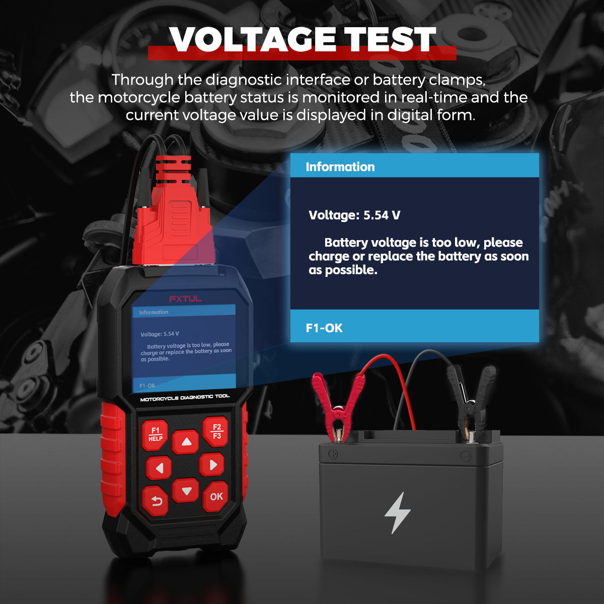 FXTUL M4-BMW Motorcycle Scanner Advanced Diagnostic Tool