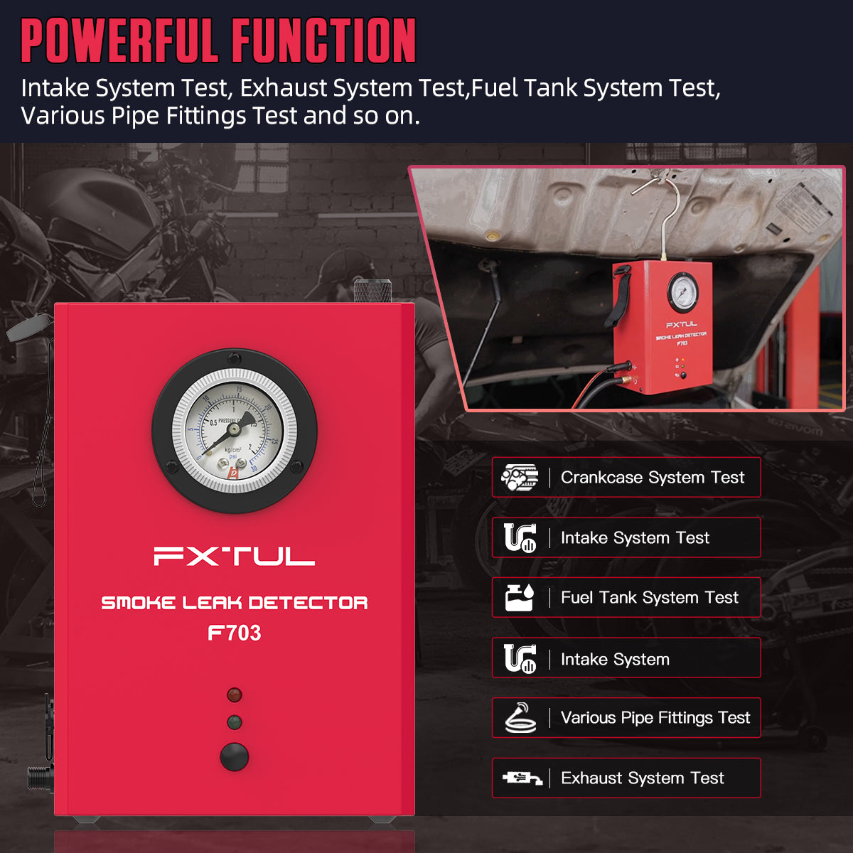 FXTUL F703 best smoke detector