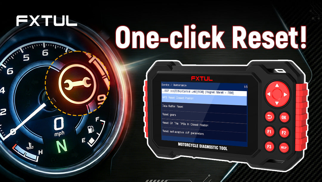 Is it really that time-consuming to reset the motorcycle service light?