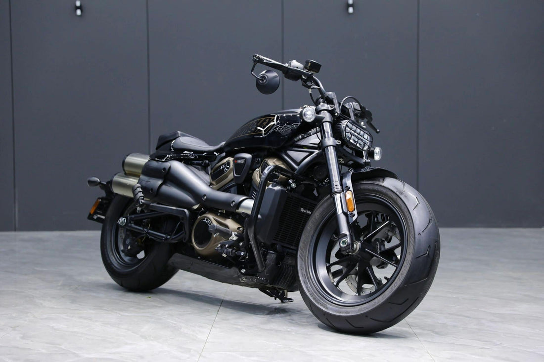 How to Adjust the Front and Rear Suspension on a Harley