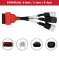 FXTUL KAWASAKL-4- 6pin/5-4pin/ 6-4pin M3-A/M4-EU/M4-Asia/M7 Motorcycle Diagnostic Tool