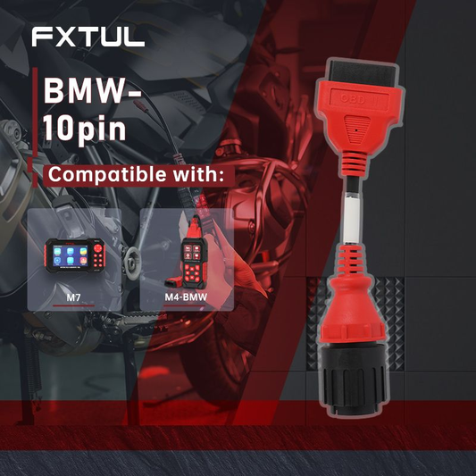FXTUL BMW- 10pin M4-BMW/M7 Motorcycle Diagnostic Tool