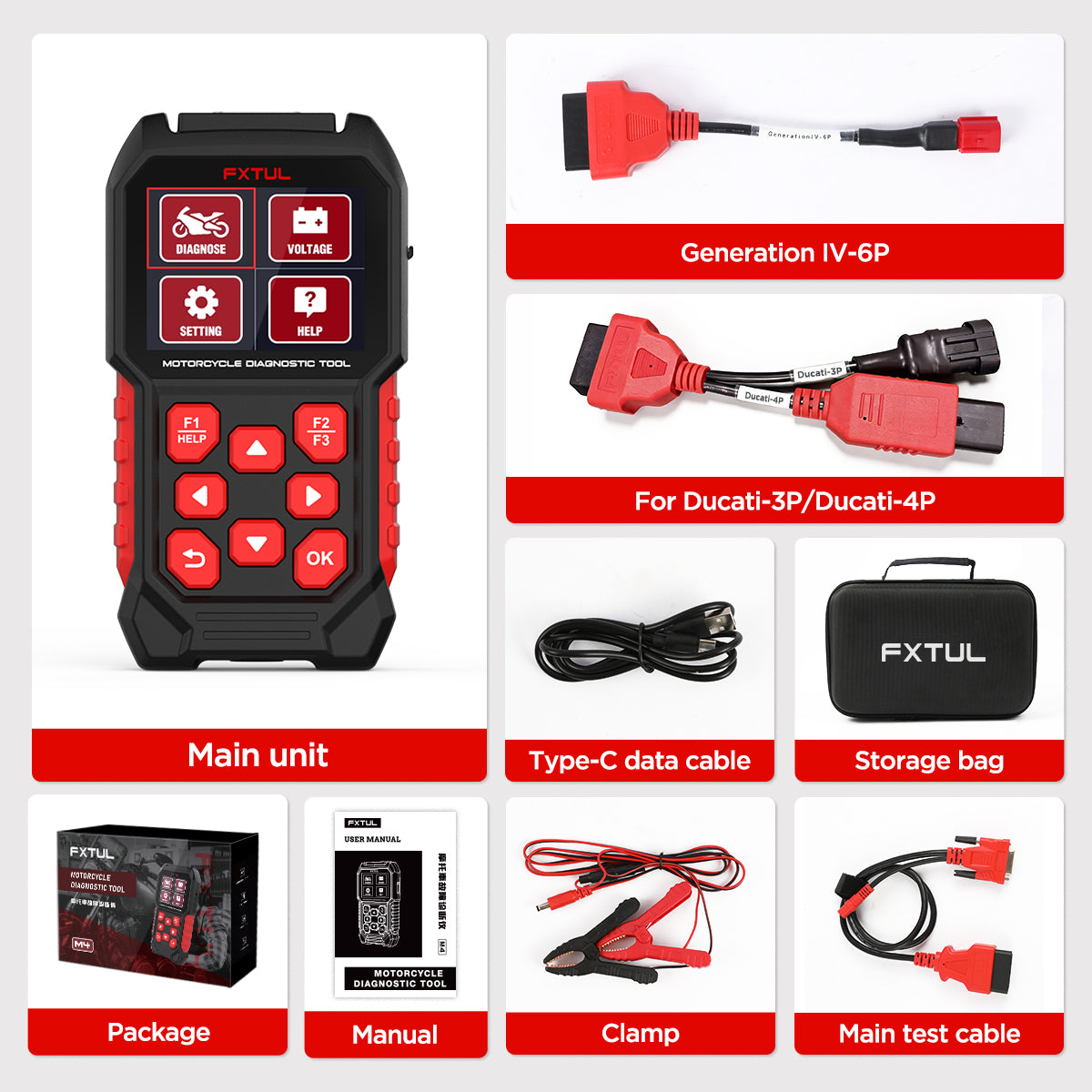 FXTUL M4-Duc – Advanced Diagnostic Tool for Ducati Motorcycles