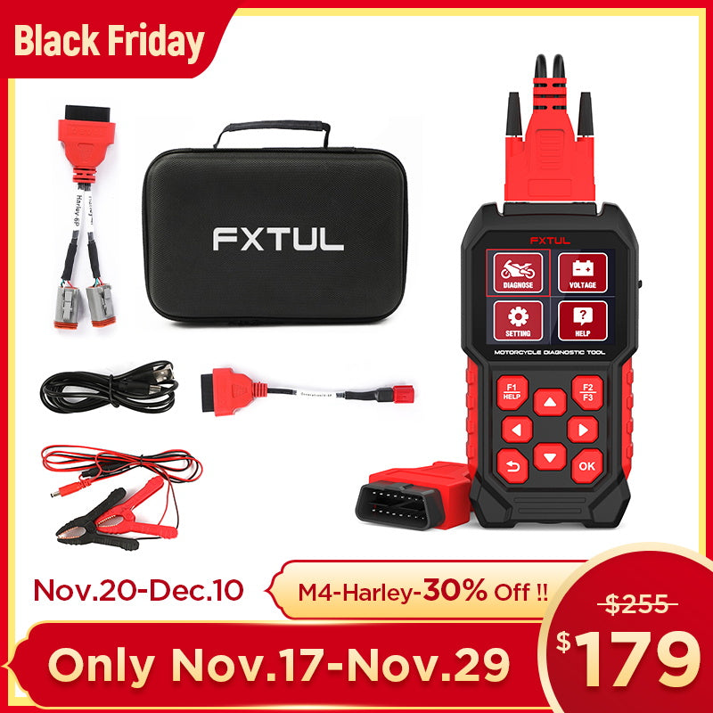 FXTUL M4-HD  Advanced Diagnostic Tool for Harley-Davidson Motorcycles Code Reader