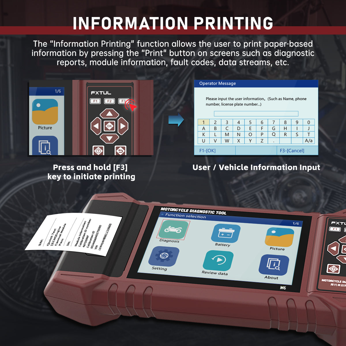 Printable Reports