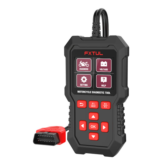 FXTUL M3 Motorcycle Diagnostic Tool OBD2 Code Reader Scan Tool for Honda and Yamaha Motorcycleoto